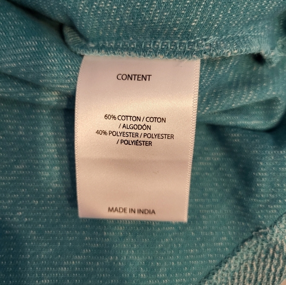 O'Neill Teal and White Rosanito Hoody, Size Small - Picture 6 of 6